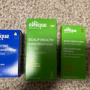 Ethique Scalp Health Solid Shampoo and Duo Set